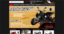 Desktop Screenshot of motosdavest.com